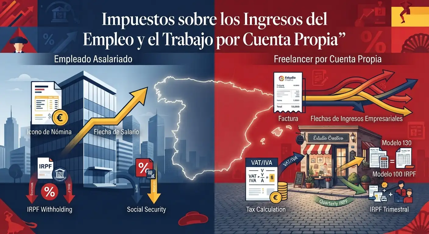 Impuestos sobre el Trabajo por Cuenta Ajena y por Cuenta Propia