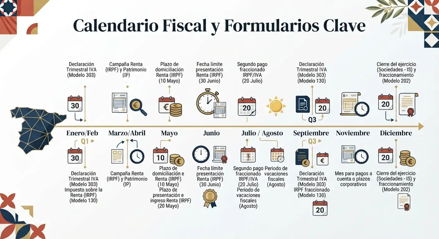 Calendario Fiscal y Formularios Clave