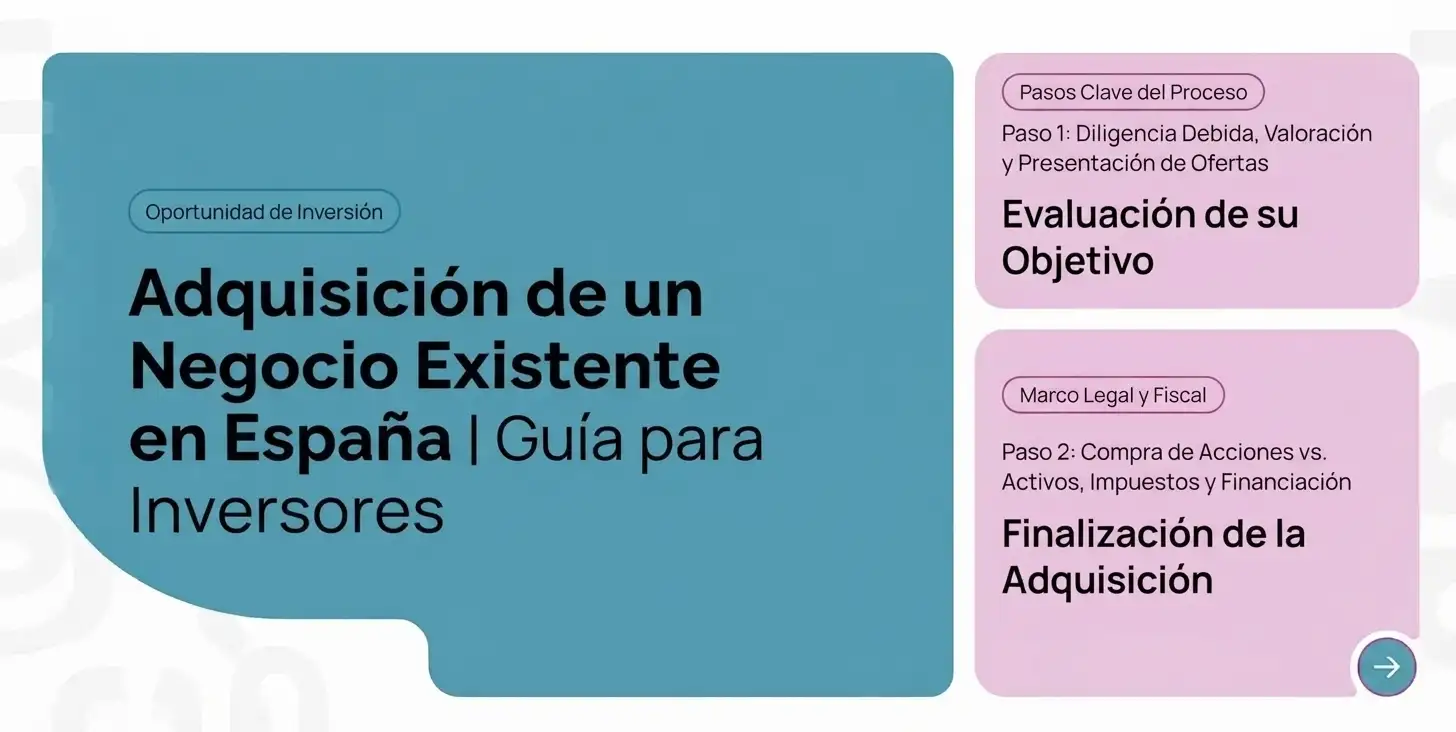 Comprar un negocio en funcionamiento en España