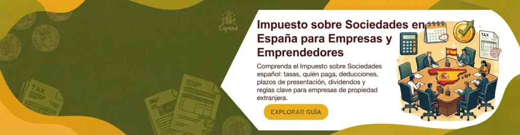 Impuesto sobre Sociedades en España para empresas y emprendedores
